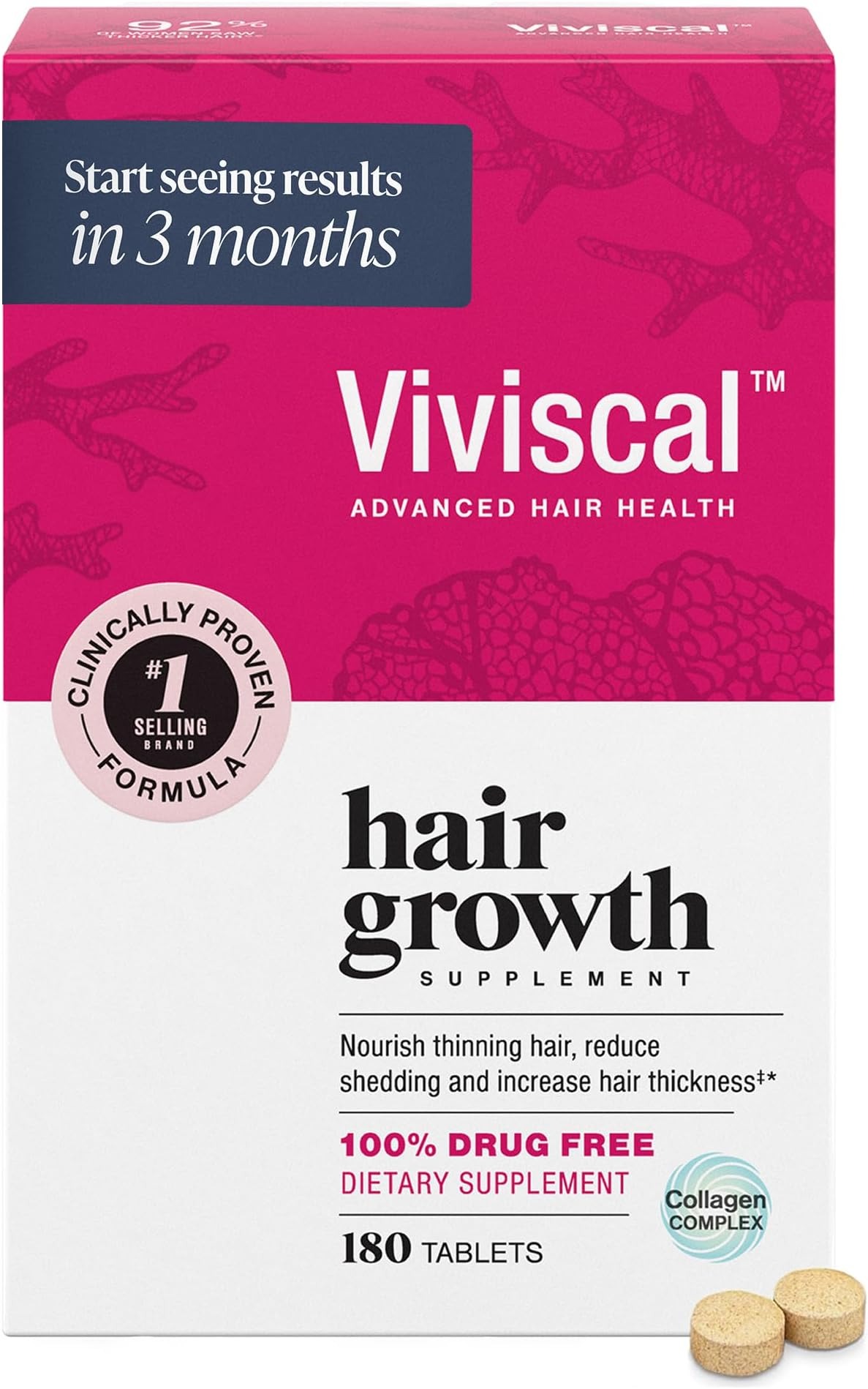 Viviscal, Hair Growth Supplements