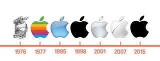 Apple logo evolution how to design a logo image