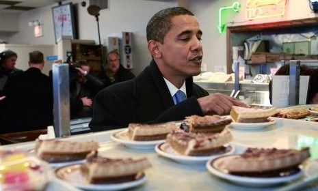 Pie: the president&amp;#039;s greatest food weakness.