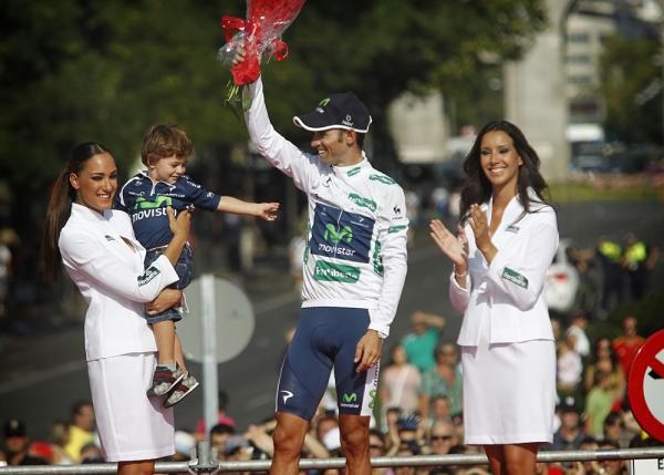 Combination classification winner Alejandro Valverde