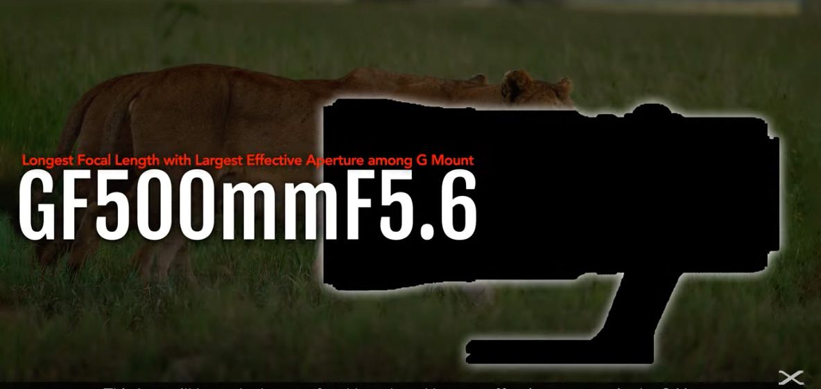Fujifilm's monster 500mm will be longest mirrorless medium format lens ever