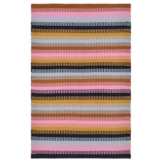 Multicolor woven rug