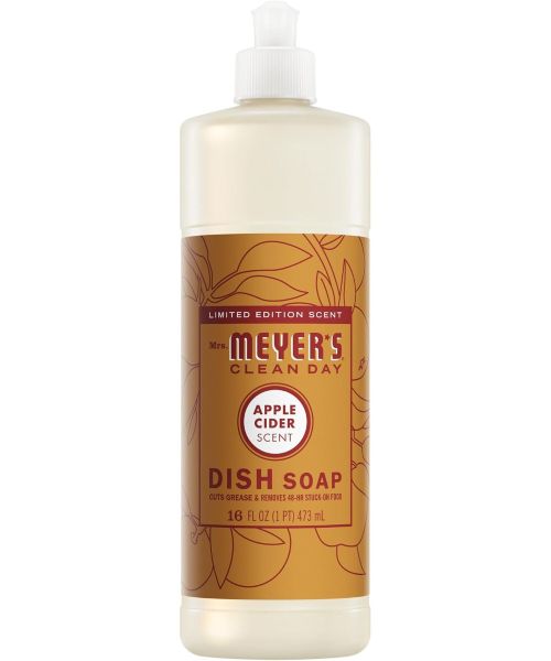 MRS. MEYER'S CLEAN DAY Apple Cider Liquid Dish Soap