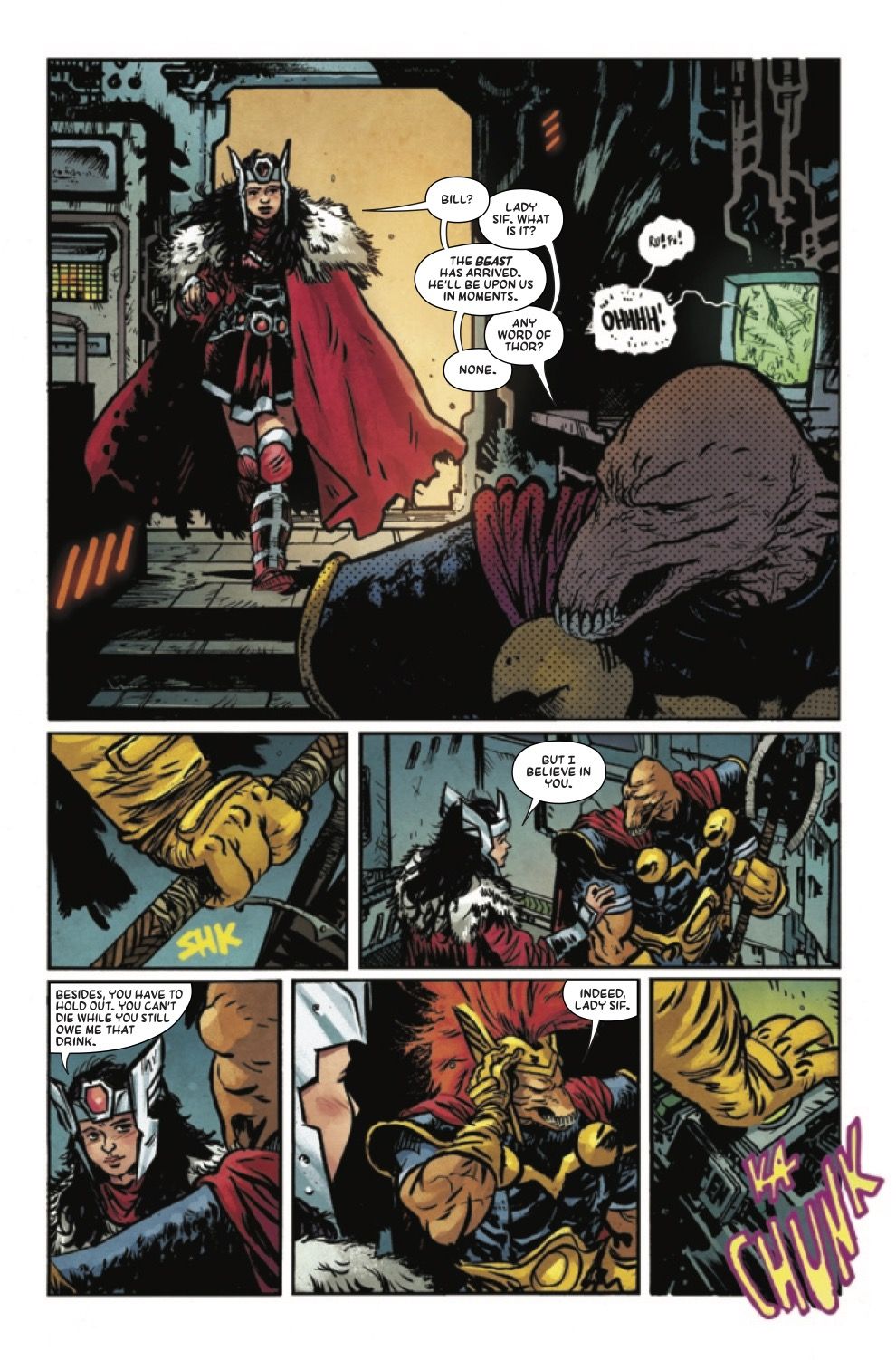 page from Beta Ray Bill #1