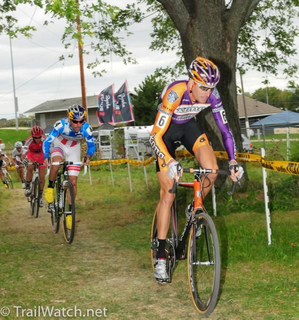 Ryan Trebon (Kona) chasing Powers early in the race
