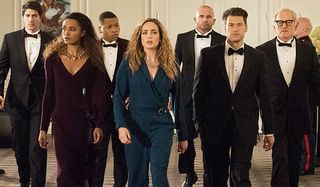 the team dressed fancy Legends Of Tomorrow Season 2