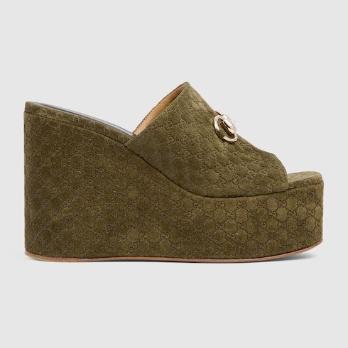 Women's Wedge Sandal With Horsebit
