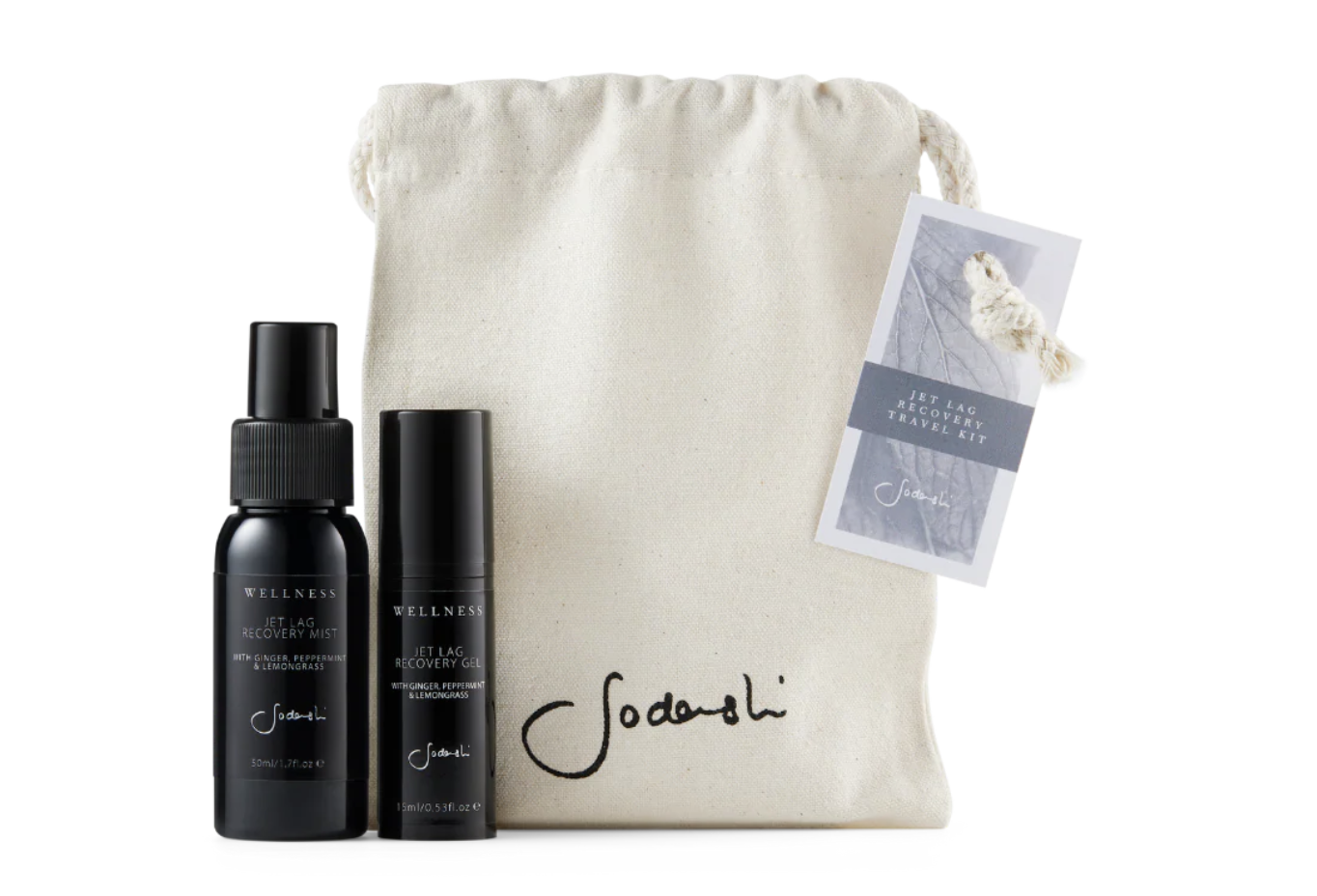 The Sodashi Jet Lag Recovery Kit