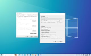 Windows 10 boot manager settings