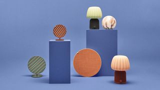 IKEA smart home speakers and lamps