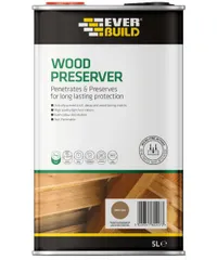 Everbuild Lumberjack wood preserver clear decking oil