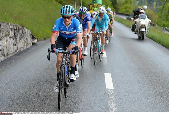 Andrew Talansky (Garmin-Sharp) pushes the pace