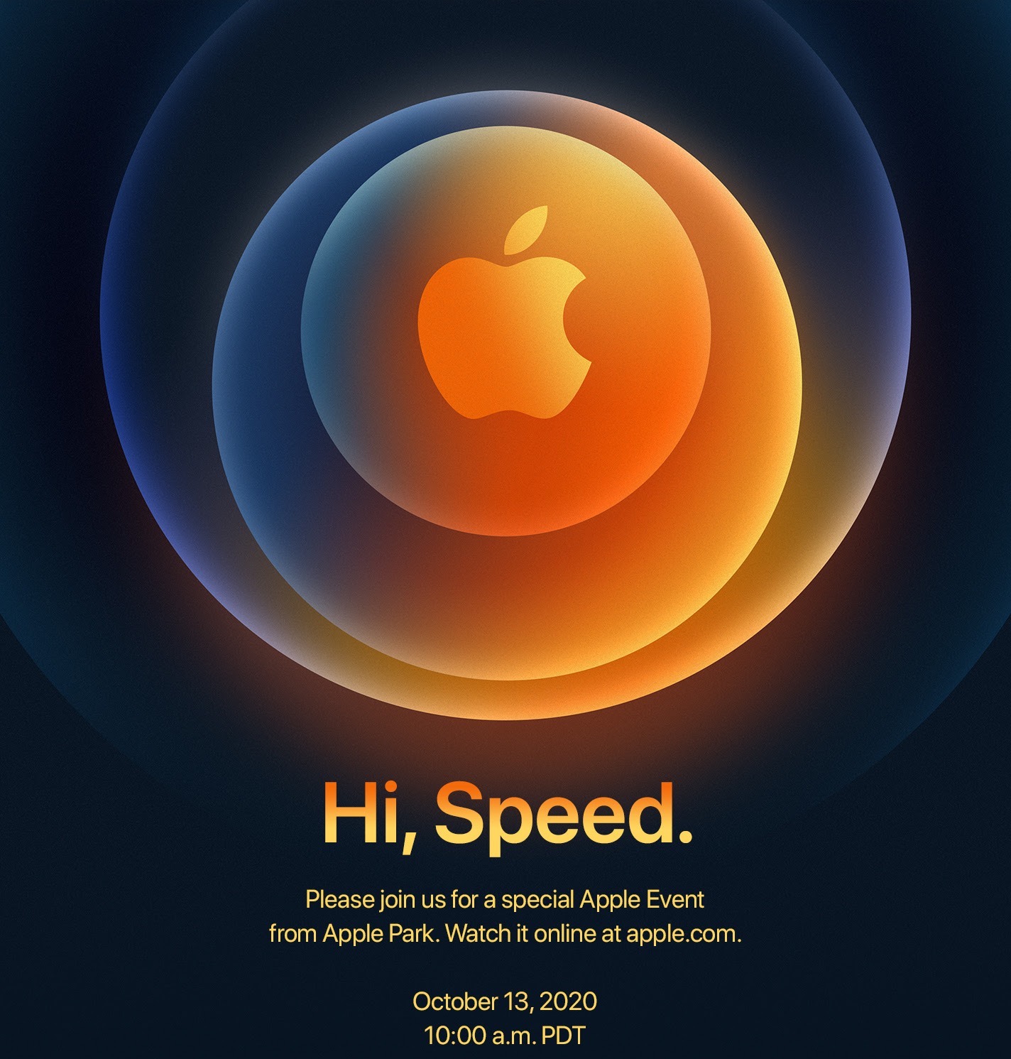 Apple event invite