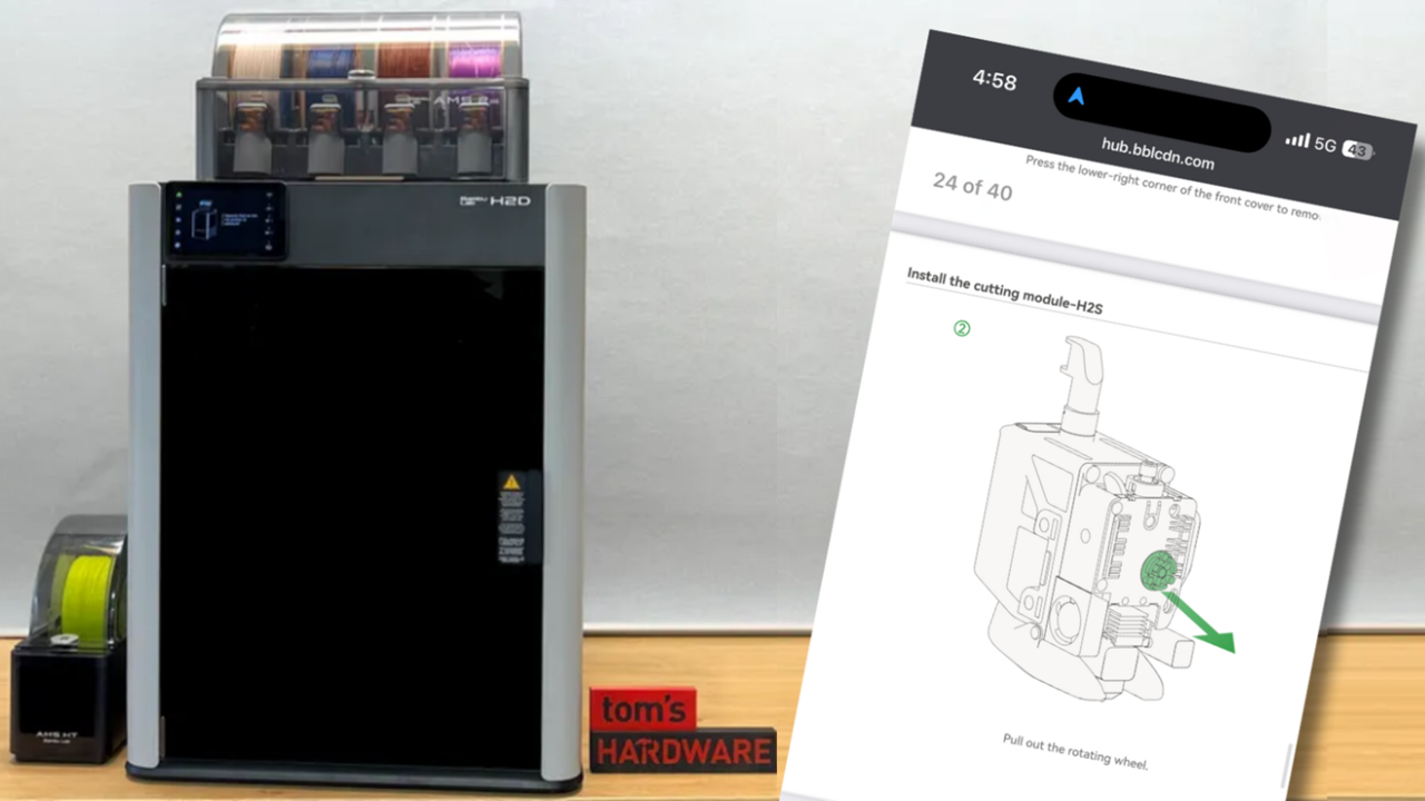 Bambu Lab H2S Leak