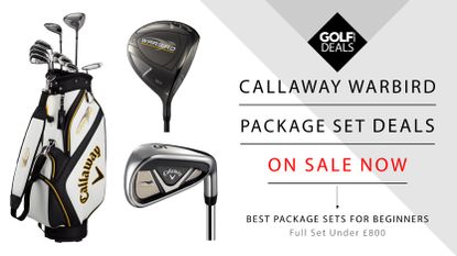 Montage picture of Callaway Warbird 14 package set