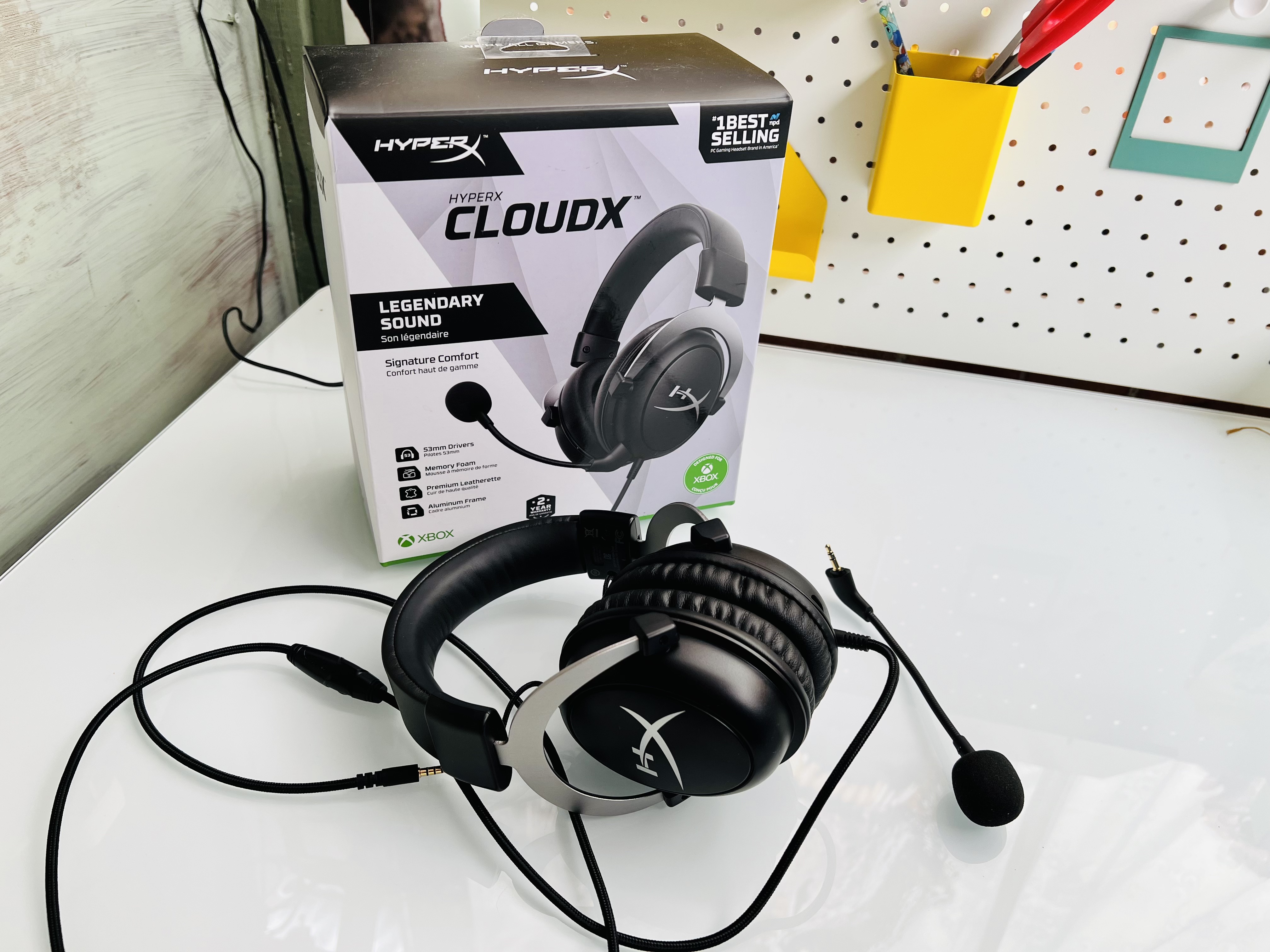 HyperX CloudX headset