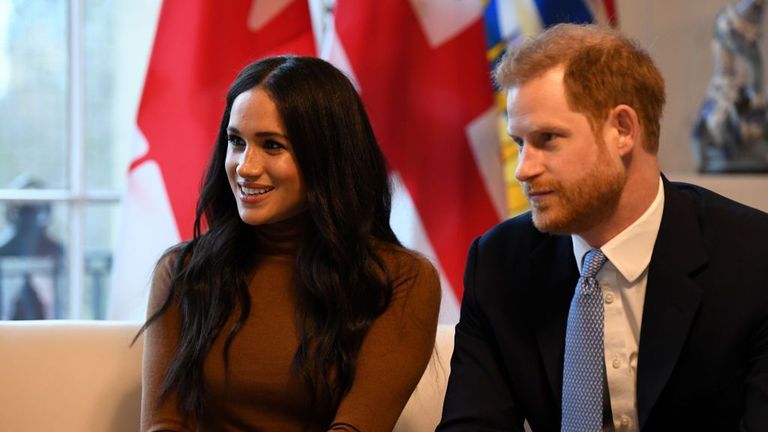The Duke And Duchess Of Sussex Visit Canada House