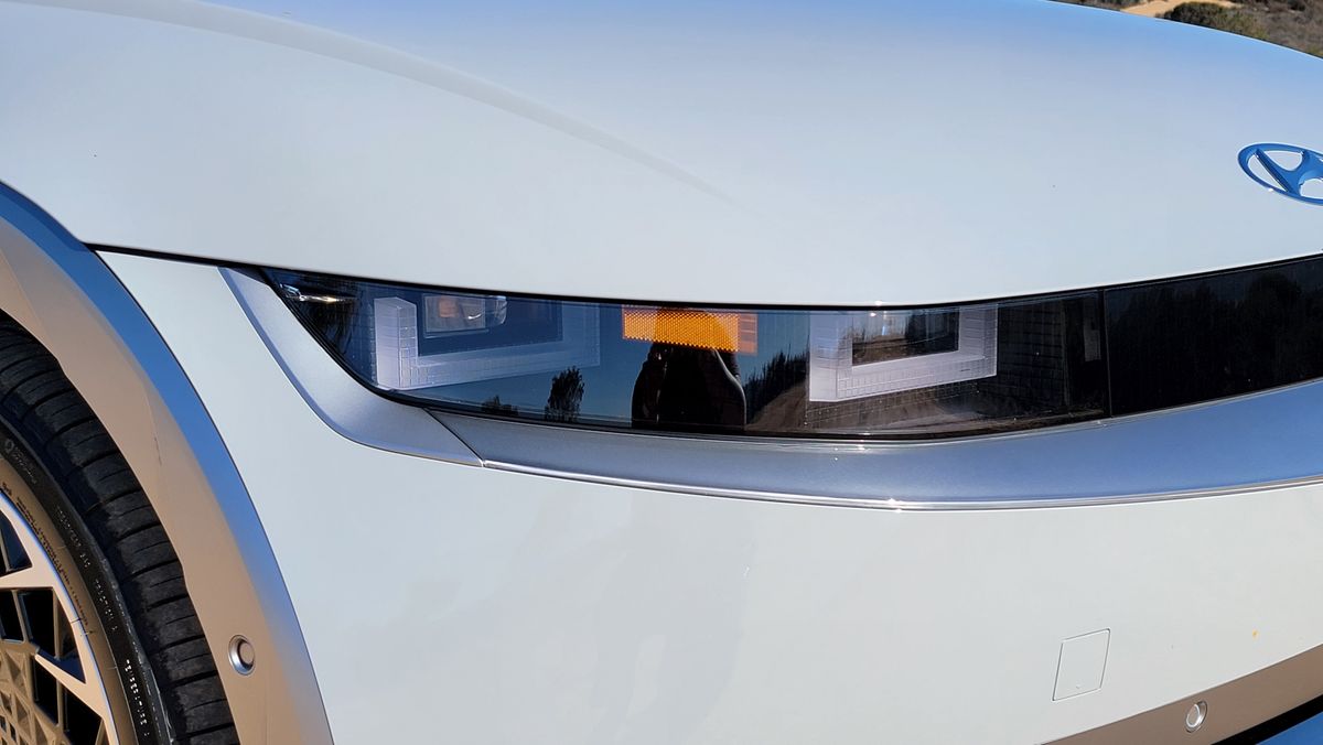 EV car light examples