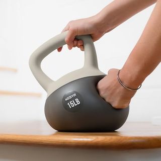 Wegym Soft Kettlebells With Cushioned Impact-Resistant Base and Anti-Slip, Wide-Grip Handle for Home Workouts, Weightlifting, and Full Body Strength Training