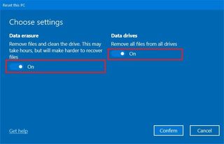 Resetting The Machine Settings – QOIE