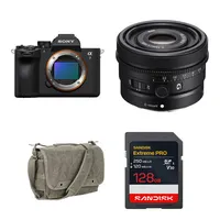 Sony A7 V + 50mm f/2.5 G and Basic Bundle Sony A7 V + 50mm f/2.5 G and Basic Bundle