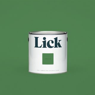 Lick green paint