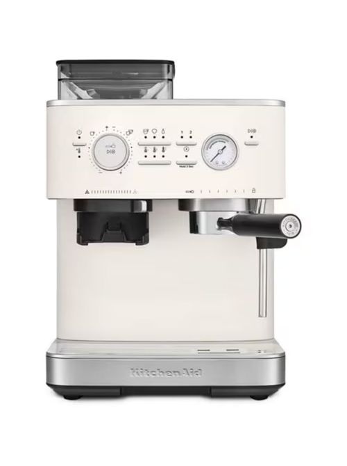 Semi Automatic Espresso Machine With Burr Grinder