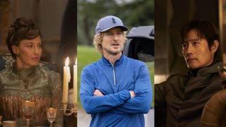Carrie Coon in The Gilded Age, Owen Wilson in Stick and Lee Byung-hun in Squid Game