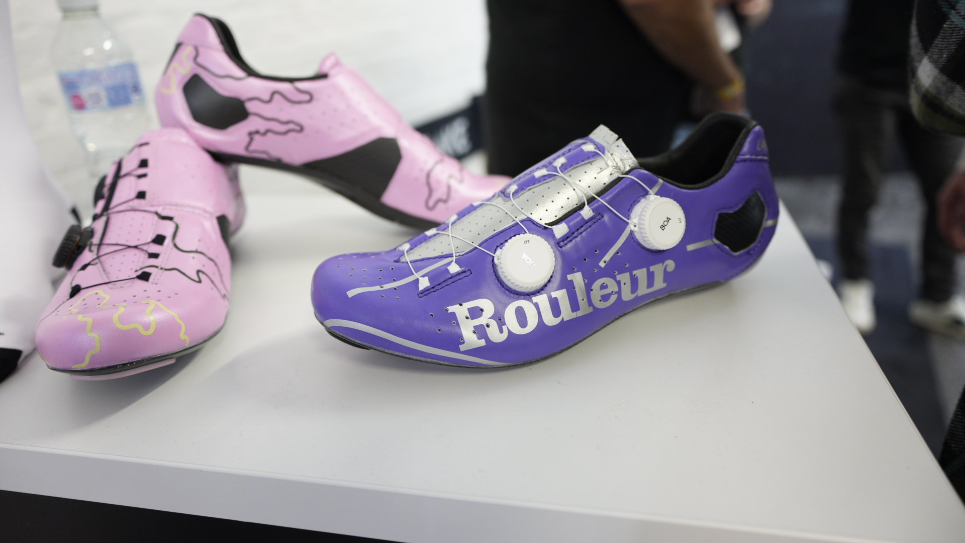 close up details of expensive bikes