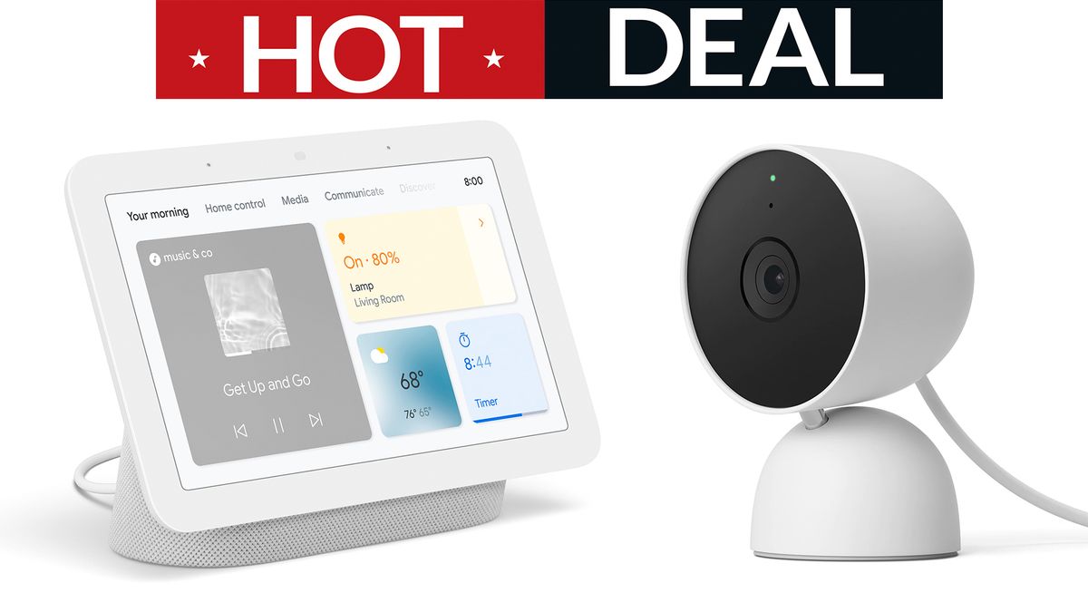 google-nest-cam-and-nest-hub-bundle-deal-cuts-gbp40-off-cost