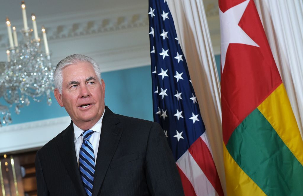 Secretary of State Rex Tillerson