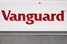 Vanguard signage outside the company's campus in Paoli, Pennsylvania, US, on Tuesday, October 8, 2024