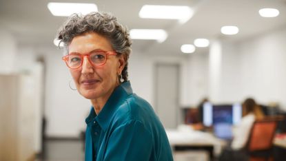 Head shot portrait of a mature businesswoman 