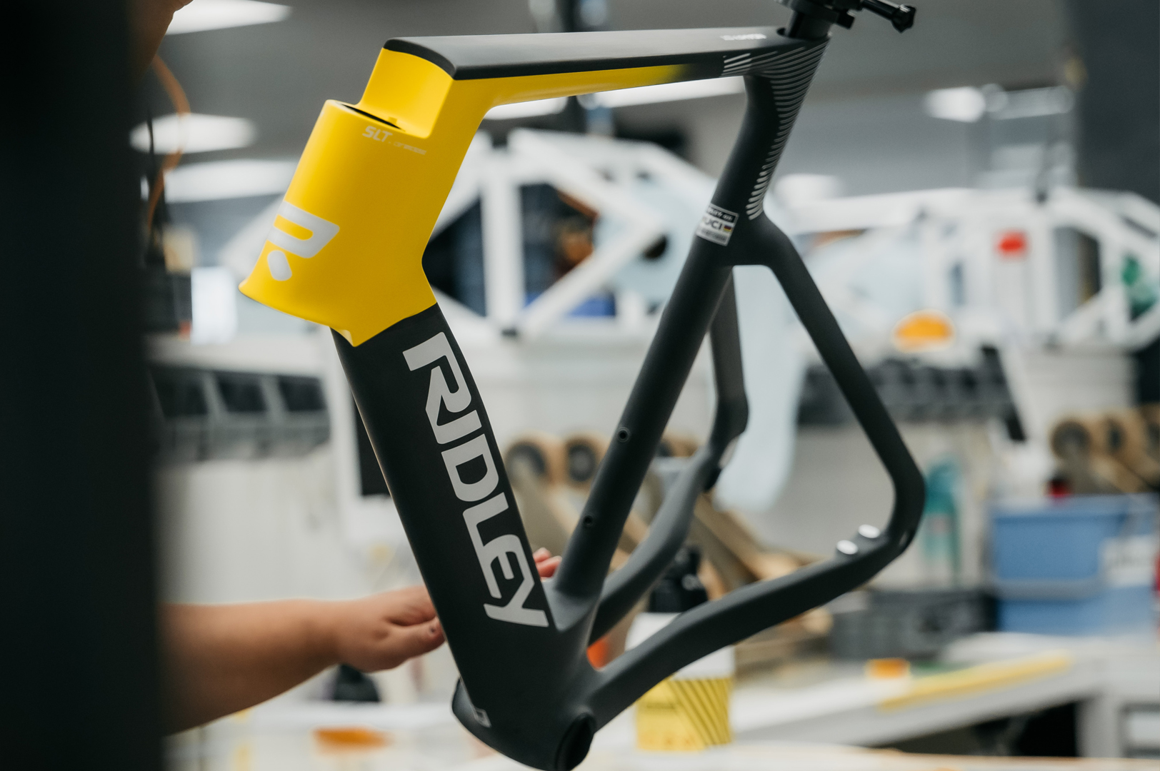 Torstein Tr&aelig;en's custom Ridley Noah Fast 3.0