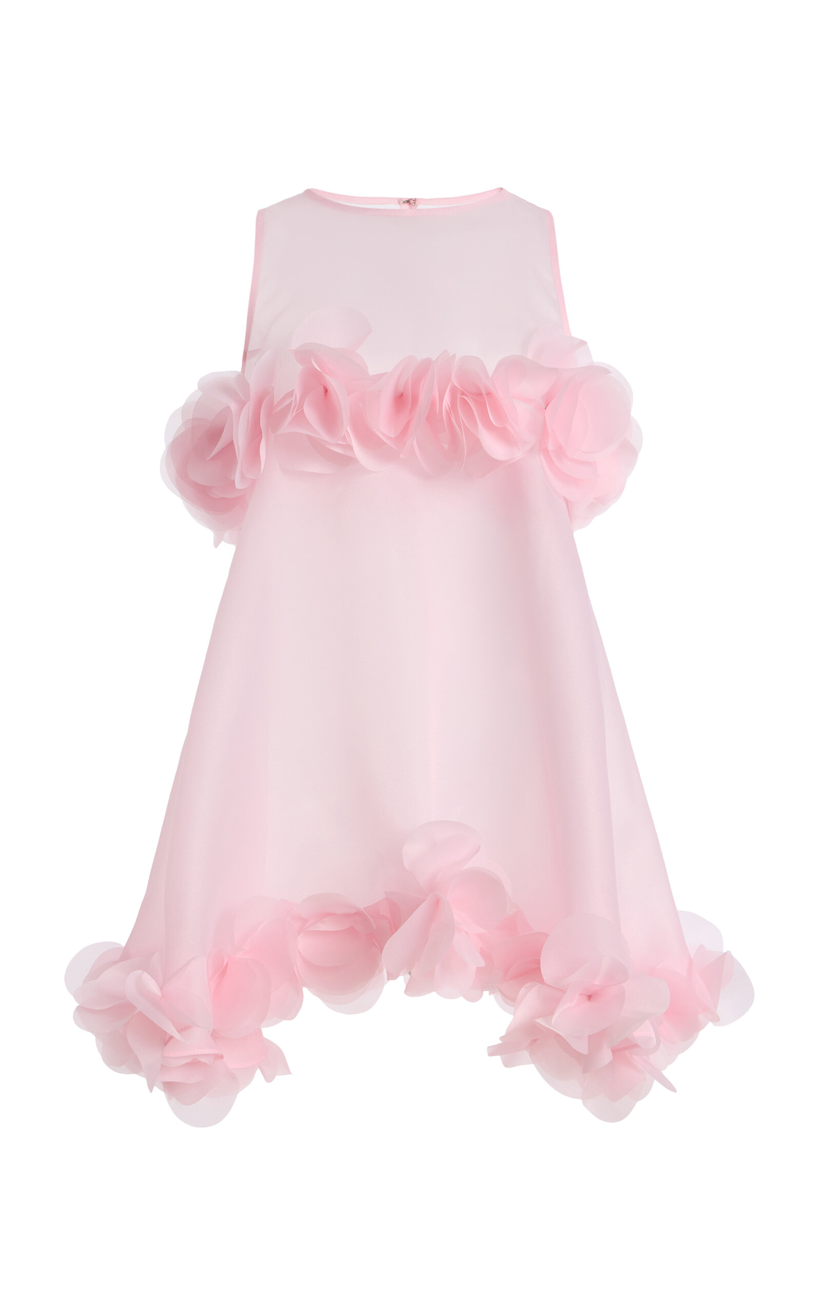Exclusive Flora Embellished Organza Top