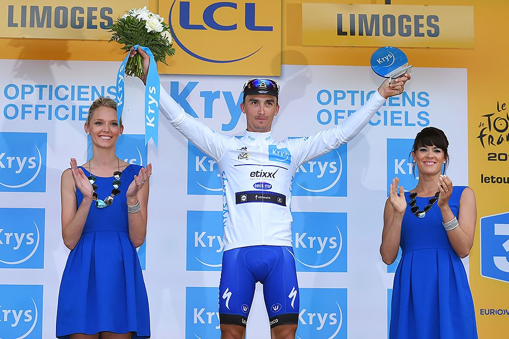 Julian Alaphilippe (Etixx) is the best young rider