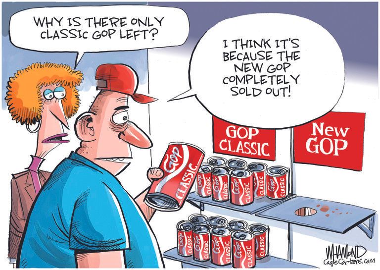 Political Cartoon U.S. gop trump new coke | The Week