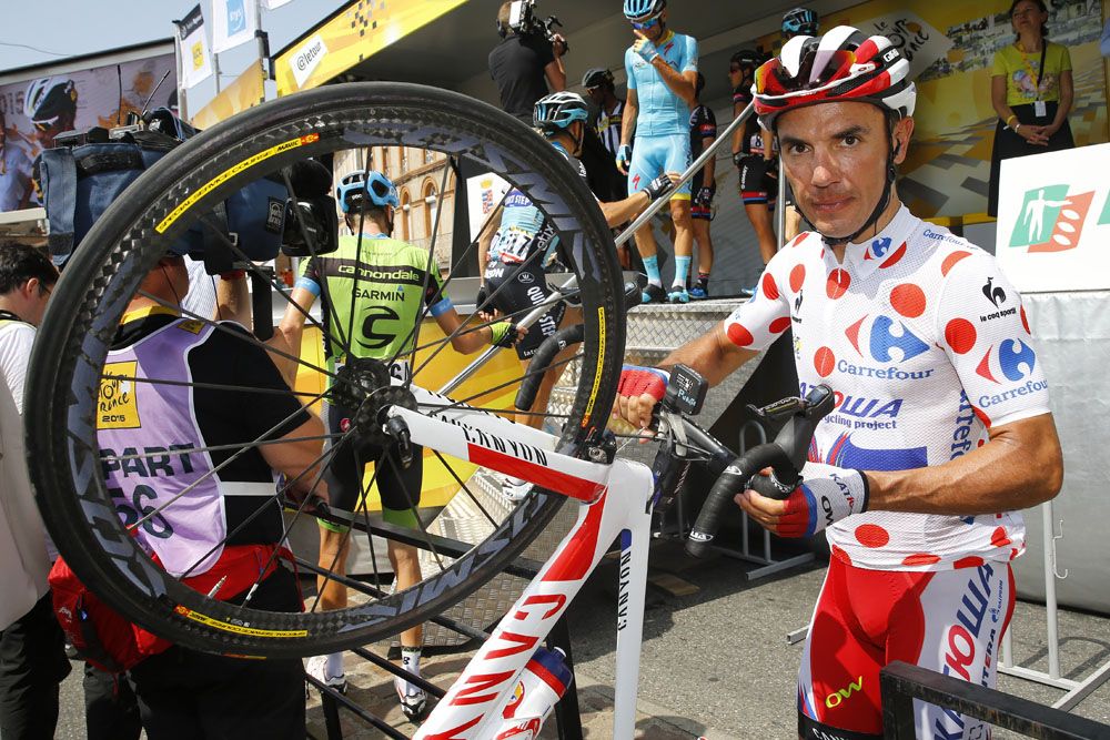 Joaquim Rodr&iacute;guez back in polka dots although it is Chris Froome who leads the classification