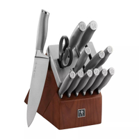 J.A. Henckels International Modernist 14-Pc. Self-Sharpening Cutlery Set |  Was $334
