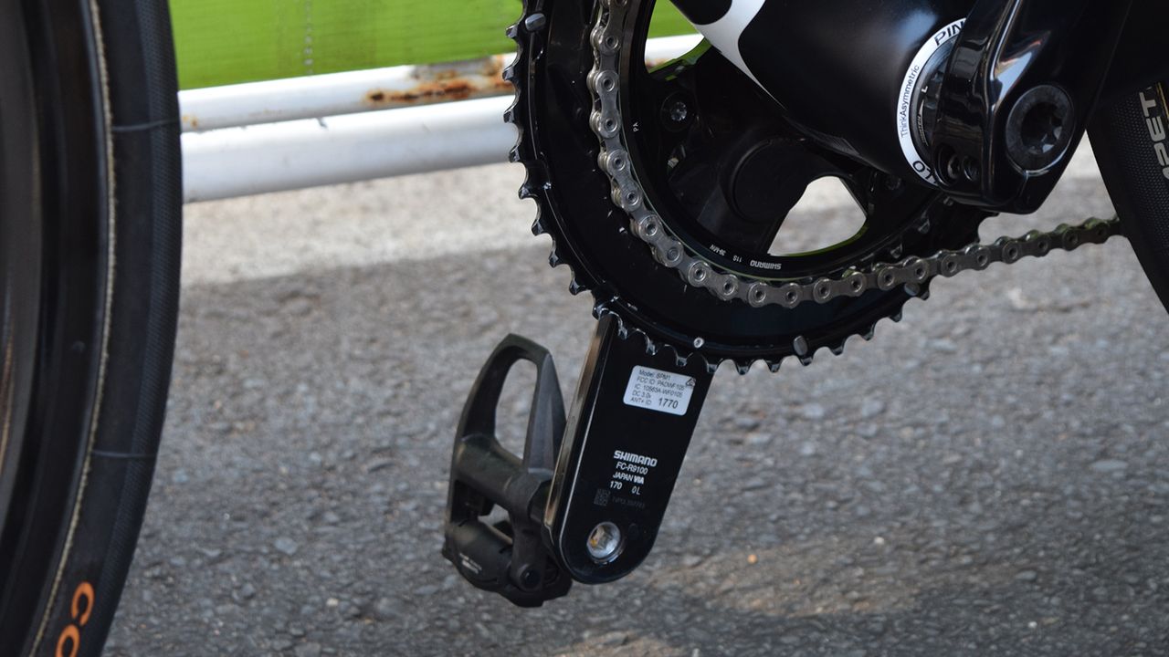 Team Sky chose to race with Stages power meters at the Tour Down Under, but also have the choice of using Shimano's new unit