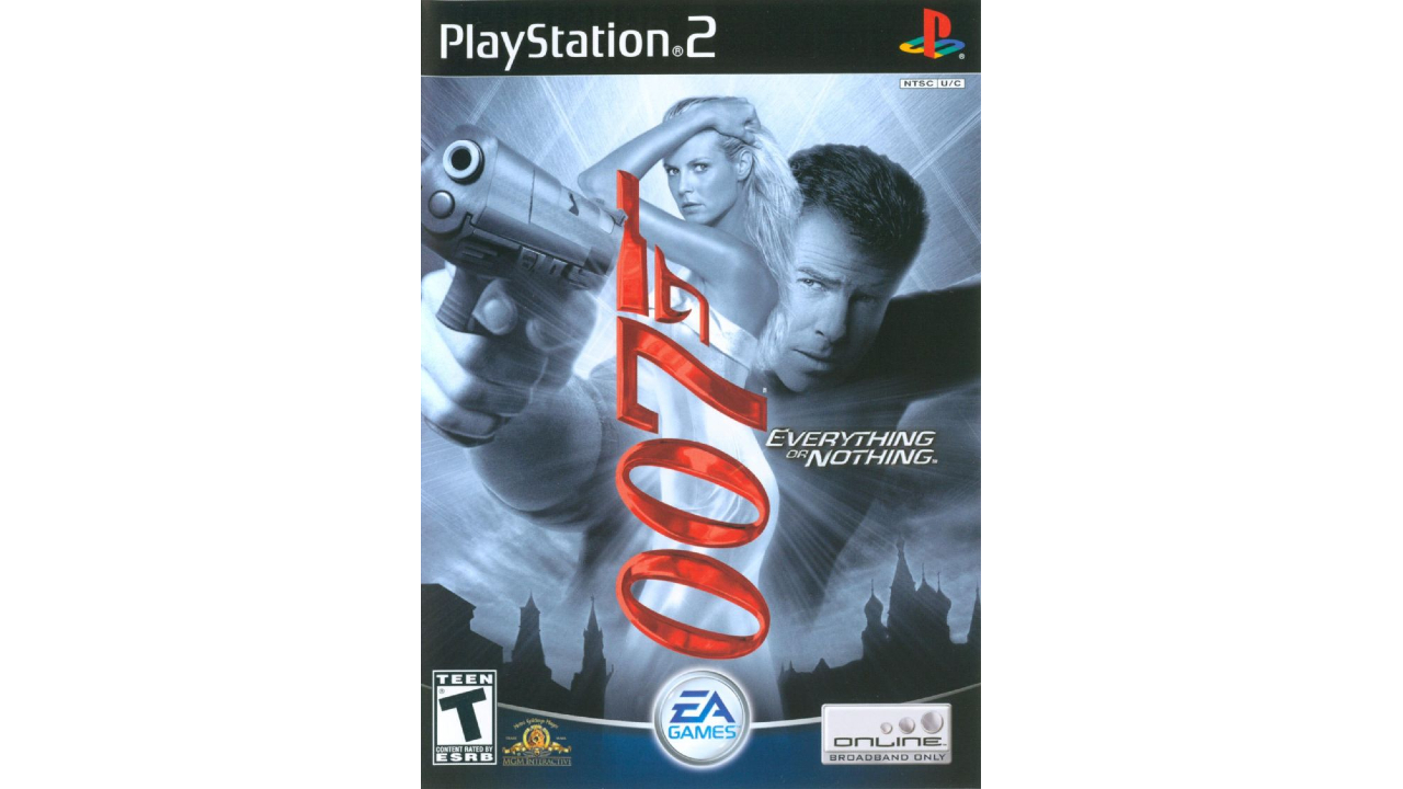 The box art for James Bond: Everything or Nothing.