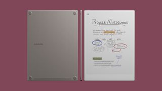 Three views of the new reMarkable Paper pro