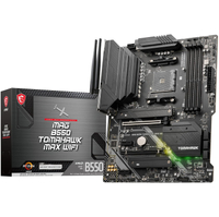 Price watch: 🔽MSI MAG B550 Tomahawk Max | AM4 socket | 4x PCIe slots | 2x M.2 slots | 6x USB rear ports | WiFi 6E | $179.99 $167.37 at Amazon (save $12.62)