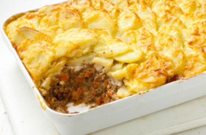 Mary Berry&#039;s shepherd&#039;s pie dauphinois