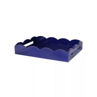 Scalloped Lacquer Tray