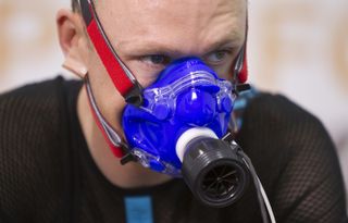 Chris Froome at the GSK Human Performance Lab, London (Photo:onEdition)