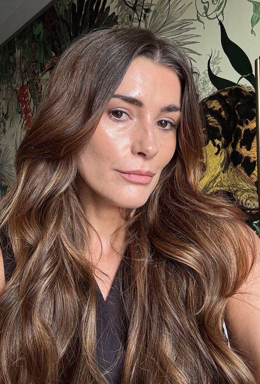 Beauty editor Eleanor Vousden wearing Lancome Hypnose mascara