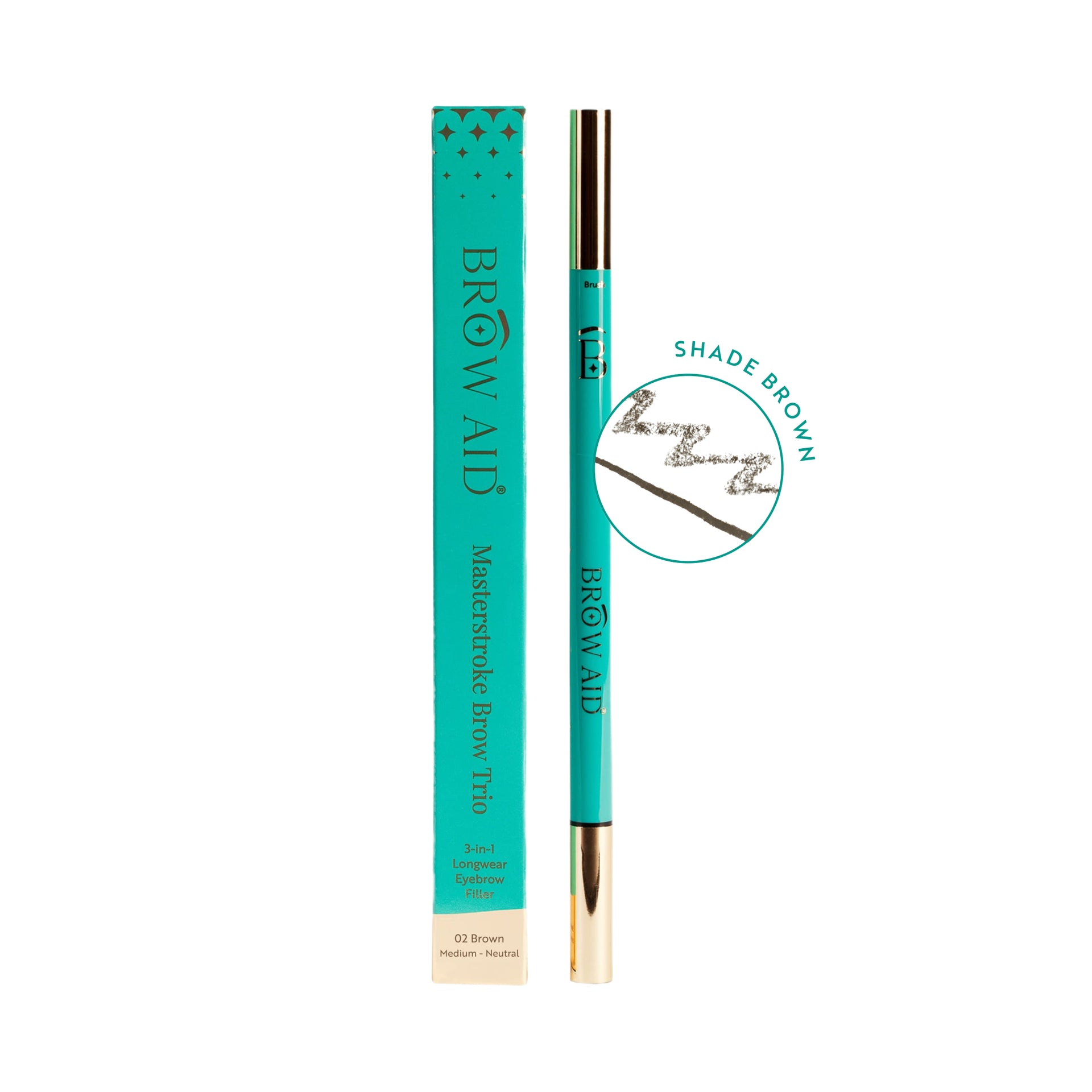Masterstroke Brow Trio - Brown