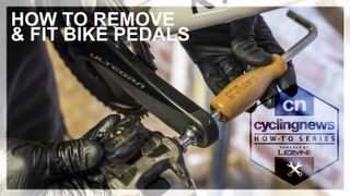 How to remove and fit bike pedals