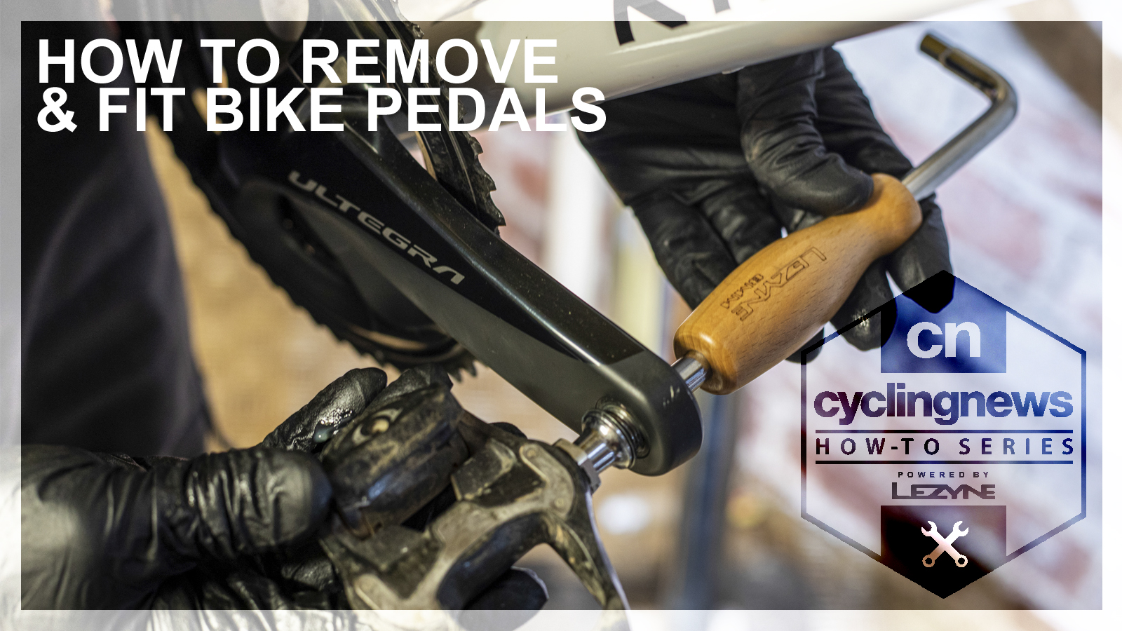 unscrewing bike pedals